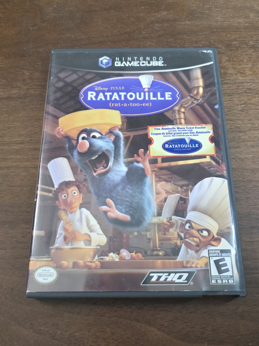 Nintendo GameCube Disney Pixar Ratatouille Game CIB
